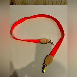 Clare V Cotton strap, bright orange